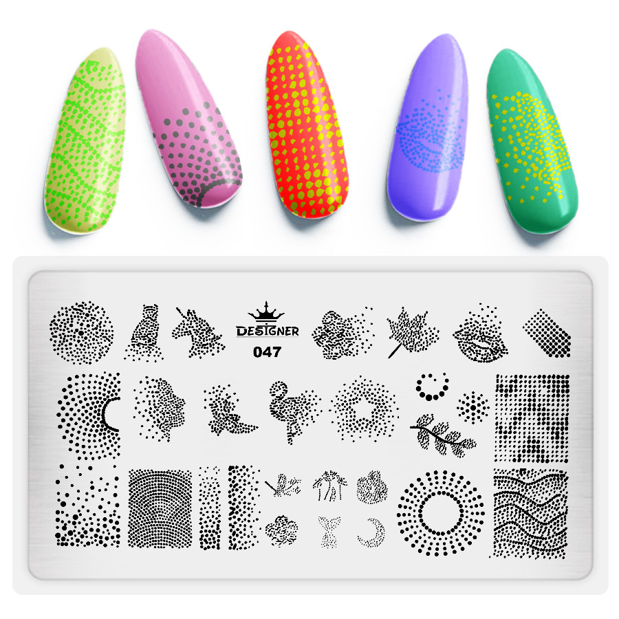 Пластина для стемпінгу Designer Professional, 12 х 6 см, #47, фото 1