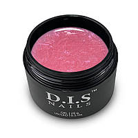 Гель D.I.S Nails Hard Crimson & Shimmer (малиновый с шимером), 28g