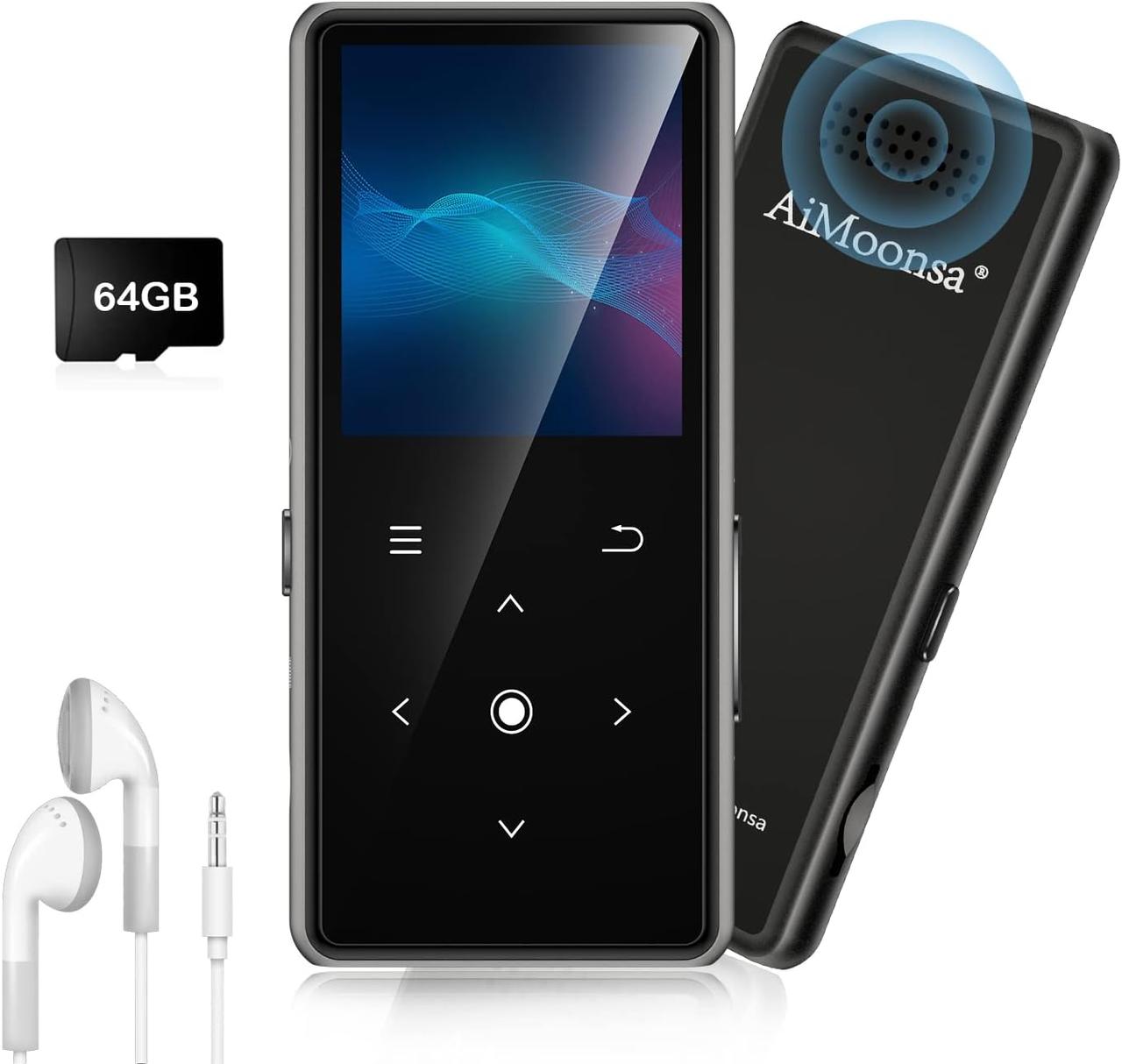 Mp3 AiMoonsa b27 чорний 128 gb, фото 1