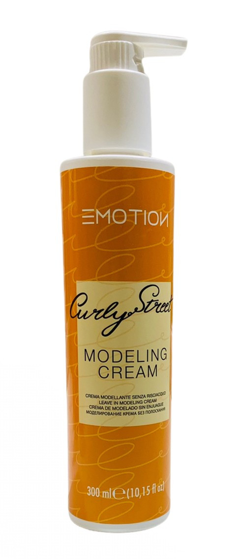 КРЕМ Моделюючий KROM EMOTION CURLY STREET для кучерявого волосся 300 мл (Оригінал), фото 1