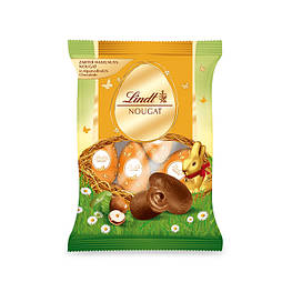 Lindt Eier Nougat Шоколадні яйця в горіховою начинкою 90g