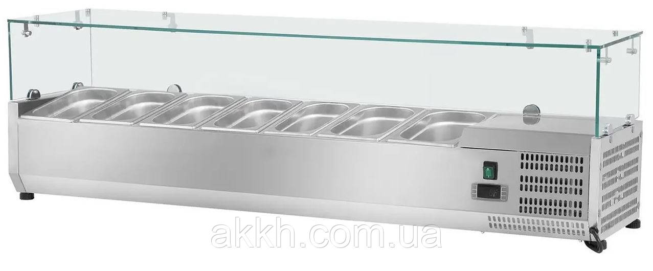 Вітрина Hurakan HKN-GXD1500GC для начинки