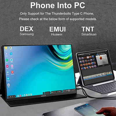 Портативный монитор Zeuslap P16 ультратонкий 16