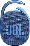 Портативна колонка JBL Clip 4 Eco (JBLCLIP4ECOBLU) синя, фото 2
