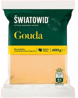 Сыр твердый Swiatowid Gouda 400 г (5900512130408)