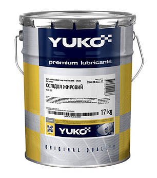 Солідол жировий YUKO відро 17кг, фото 1