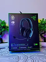 Игровые, накладные наушники с микрофоном RAZER BLACKSHARK V2 X BLACK, Игровая гарнитура для ПК