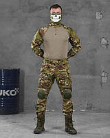 Тактический армейский костюм Combat мультикам, Форма военная multicam комплект штаны убакс
