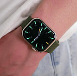 Розумний смарт-годинник Smart Watch фітнес годинник спортивний унісекс 9S AMOLED 45мм червоного кольору, фото 6
