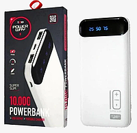Універсальні мобільна батарея Powerway 10000 Power Bank (10000mah) Power Way TX10 White