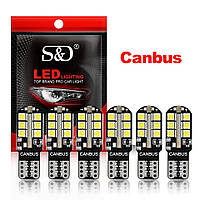 Led лампы T10 w5w S&D CANBUS