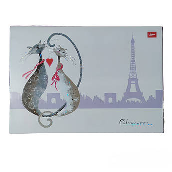 Підкладка настільна 50*35 см, "Glamourrr cats" Leo L5913
