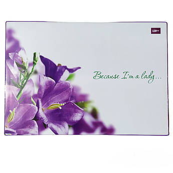 Підкладка настільна 50*35 см, "Because i am a lady" Leo L5824