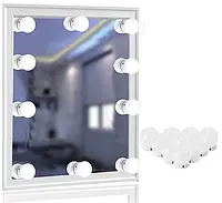 LED Подсветка для зеркала XW878 VANITI MIRROR, лампы LED для зеркал с пультом 10 ламп для макияжа USB