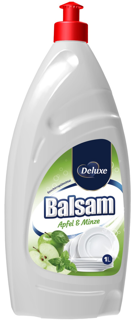 Засіб для миття посуду Deluxe Balsam Apfel & Minze 1 л