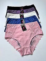 Т6019 Жіночі трусики висока посадка