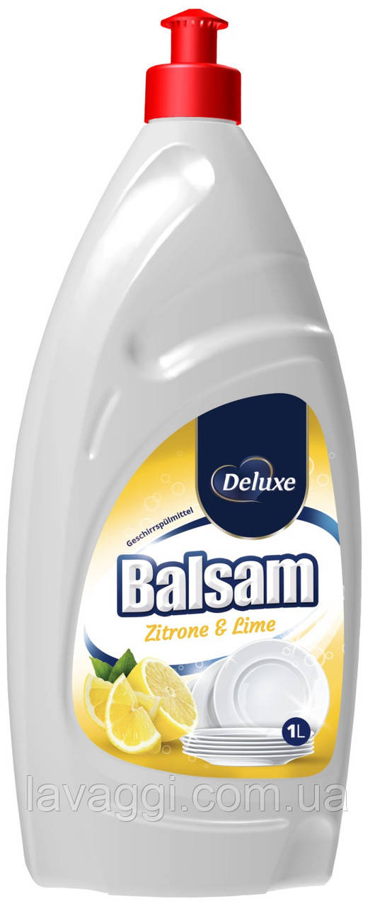 Засіб для миття посуду Deluxe Balsam Zitrone & Lime 1 л