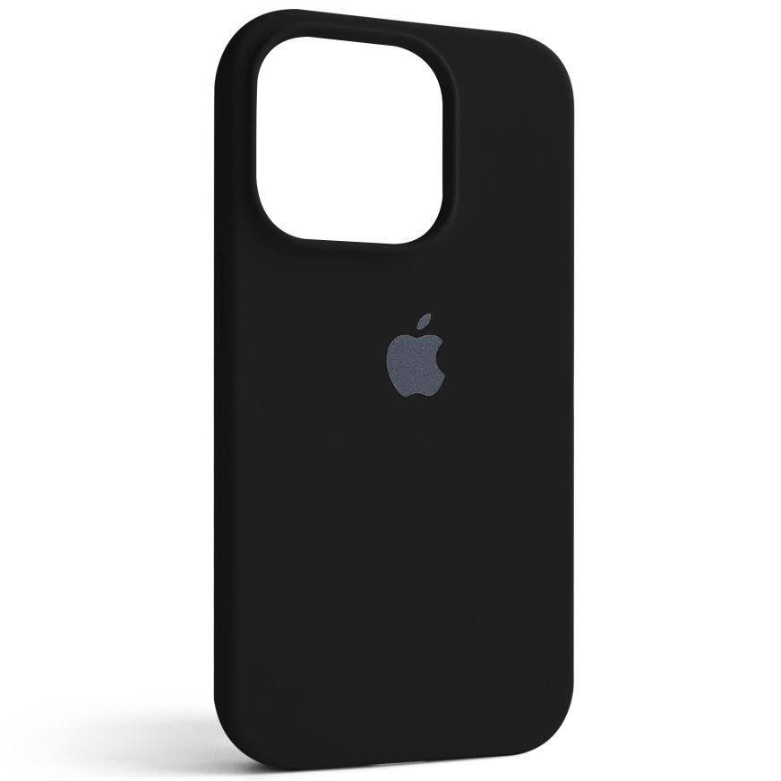 Чохол Silicone Full Cover для Apple iPhone 15 Pro Black, фото 1