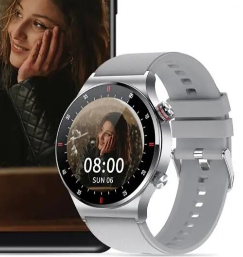Розумні смарт годинник HW20 Smart Watch для Android і iOS, пульсометром, тонометром, крокоміром (СІРІ)