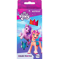 Олівці кольорові двосторонні Kite My Little Pony LP24-054, 12 шт.