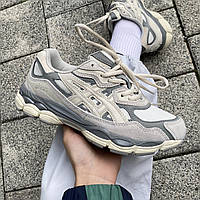 Женские кроссовки Asics Gel-NYC Grey/Beige асикс