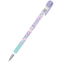Ручка гелевая "пиши-стирай" Kite Rainbow Catcorn K24-068-2, синяя