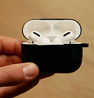 Захисний силіконовий чохол на AirPods Pro/Pro2, чорний