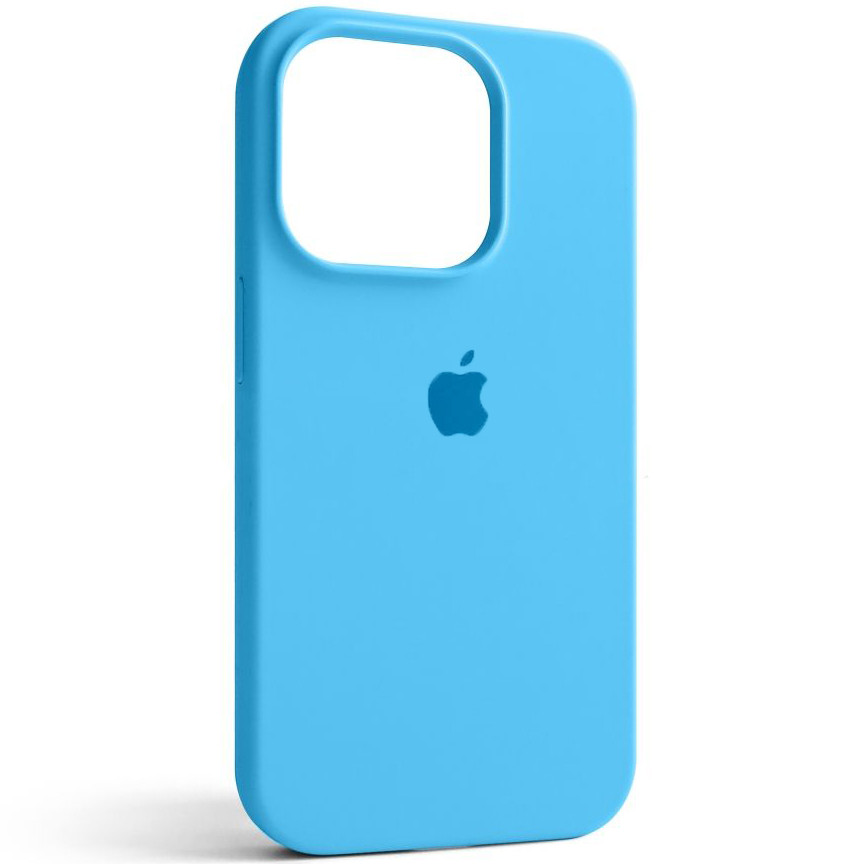 Чохол Silicone Full Cover для Apple iPhone 15 Pro Bright Blue, фото 1