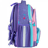Рюкзак GoPack Education каркасний Say Chees 38x28x15 см, 12.5 л, фіолетовий (GO24-597М-4), фото 8