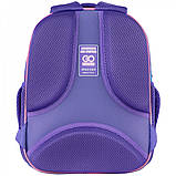 Рюкзак GoPack Education каркасний Say Chees 38x28x15 см, 12.5 л, фіолетовий (GO24-597М-4), фото 6