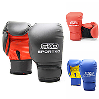 Детские боксерские перчатки Sportko 4, 6, 8 унций, для бокса и единоборств