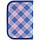 Пенал з наповненням Kite Purple Chequer K24-622H-3, 1 відділення, 2 відвороти, фото 3