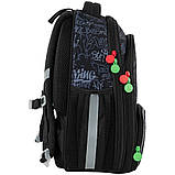 Рюкзак GoPack Education каркасний Ready2Play 38x28x15 см, 12.5 л, чорний (GO24-597М-6), фото 6