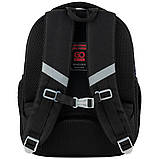 Рюкзак GoPack Education каркасний Ready2Play 38x28x15 см, 12.5 л, чорний (GO24-597М-6), фото 4