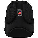 Рюкзак GoPack Education каркасний Ready2Play 38x28x15 см, 12.5 л, чорний (GO24-597М-6), фото 5