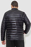 Куртка чоловіча демісезонна, колір чорний, 214R06, фото 4