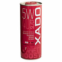 Синтетична олива XADO Atomic Oil 5W-40 SL/CF RED BOOST жерстяна банка 1 л