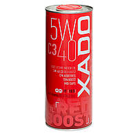 Синтетична олива XADO Atomic Oil 5W-40 C3 RED BOOST жерстяна банка 1 л
