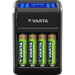 Мережевий зарядний пристрій для Varta LCD Plug Charger + 4 х Ni-Mh AA 2100 mAh (57687101441)