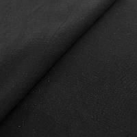 Тканина льон чорний TL-0002