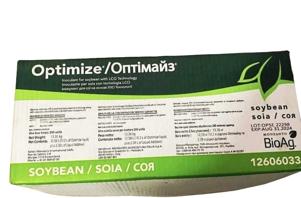Інокулянт Оптимайз 200 Bayer — 1 ящ. (12,58 л)