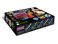 Набор ПЛА ECO пластик 20 цветов 100м нити для 3Д ручки PLA ЭКО стержни MyRiwell комплект Classic 3D майривелл