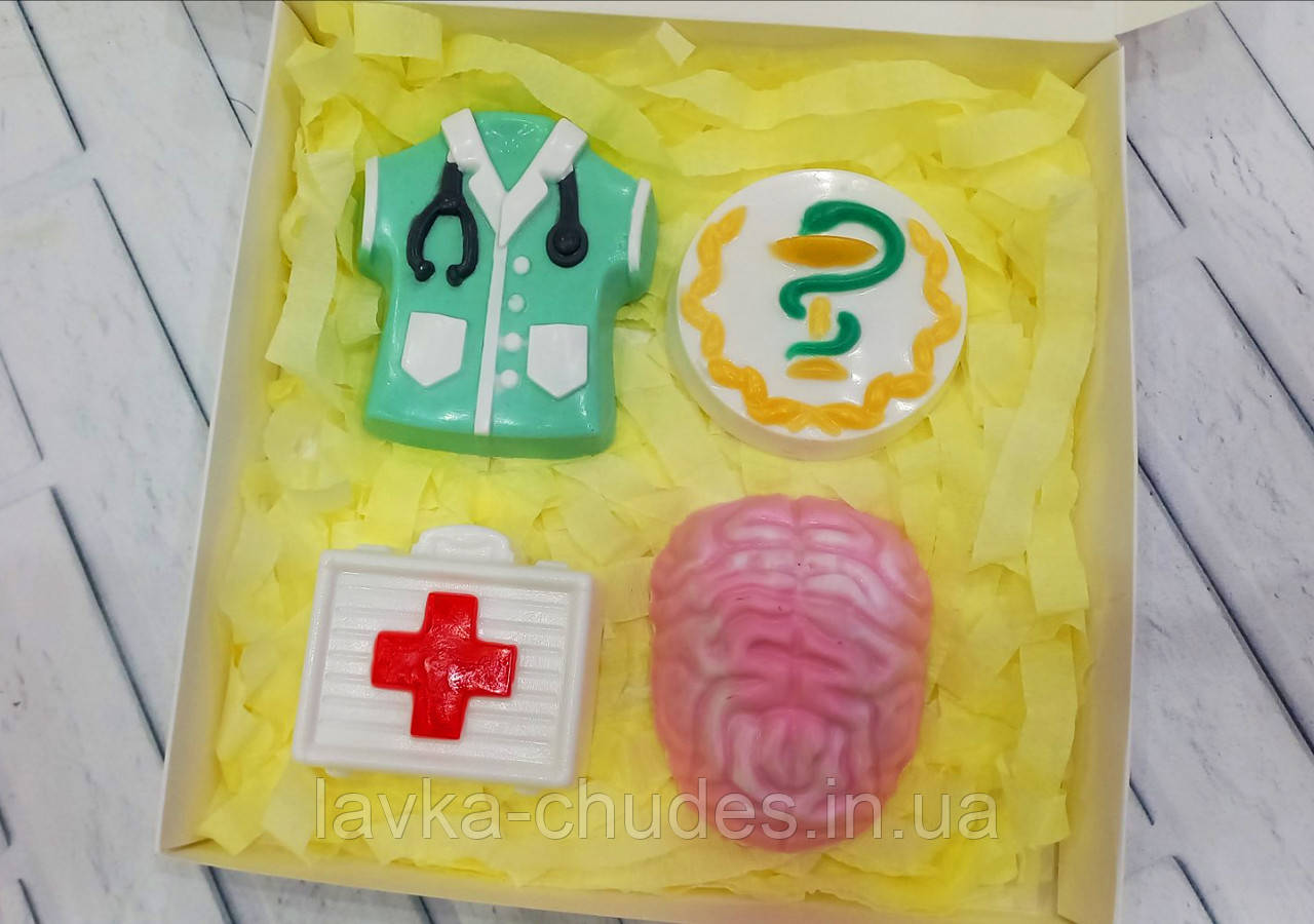 Набір мила для лікаря, медичного працівника, фото 1