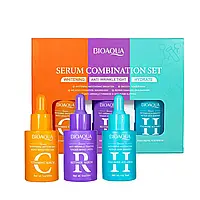 Подарочный набор сывороток для кожи лица Bioaqua Serum Combination Set 3 шт х 30ml