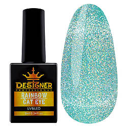 Гель-лак Designer Professional Rainbow Cat Eye, 9мл, 02