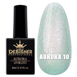 Гель-лаки Designer Professional AURORA, 9 мл, 10