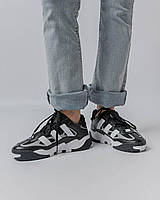 Женские кроссовки Adidas Niteball Black White | Жіночі кросівки Adidas Niteball Black White