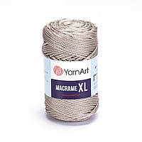 Пряжа какао (№156) Macrame XL Yarnart Макраме хл ярнарт 250гр 130м поліефірний шнур для сумок