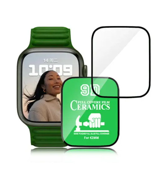 Захисна плівка на Smart Watch 9D Ceramic Apple Watch 45 мм