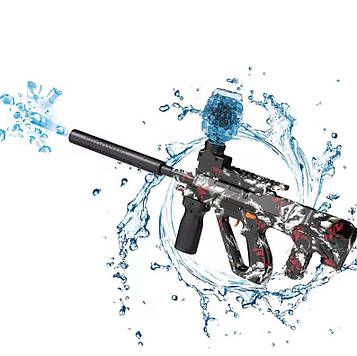Бластер автоматичний AUG Gel Ball з гель кульками орбіз 10500шт eXtream BlackW